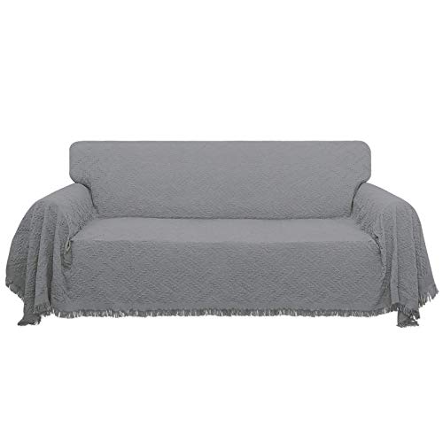 Geometrical Jacquard Sofa Cover