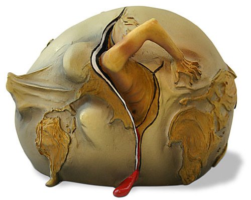 Geopolitical Child Statue - Salvador Dali - Made in USA