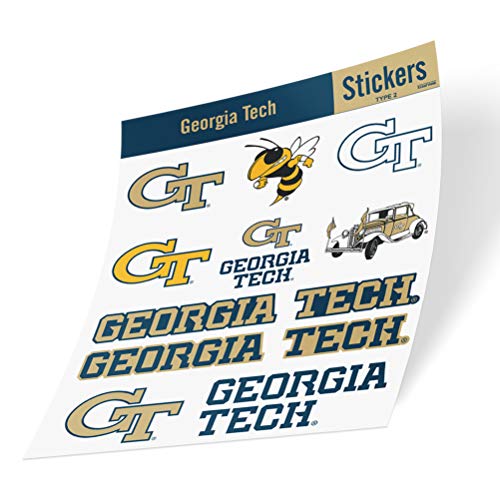 Georgia Tech Yellow Jackets Stickers - Express Your GT Pride!