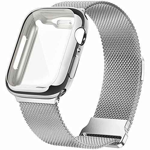 Geoumy Metal Magnetic Bands for Apple Watch