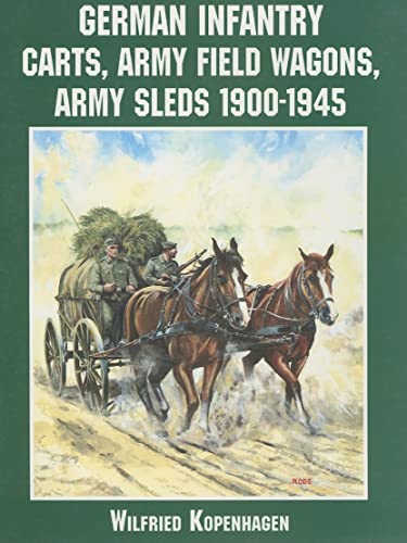 German Infantry Carts, Army Field Wagons, Army Sleds 1900-1945