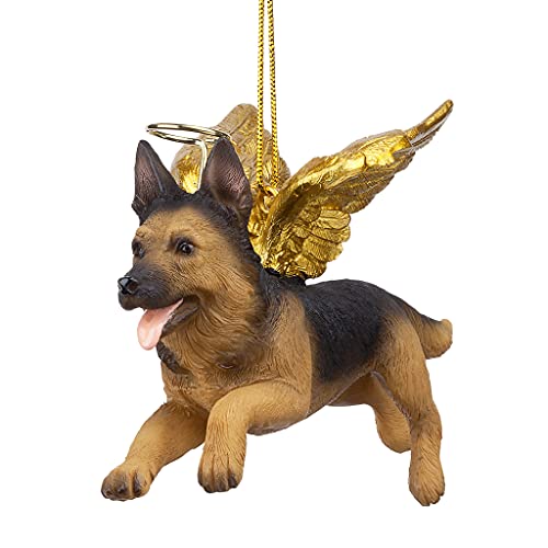 German Shepherd Holiday Angel Dog Ornaments