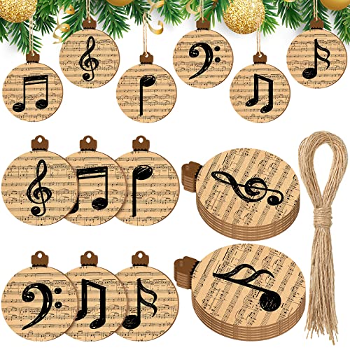 Gerrii Christmas Music Note Ornament