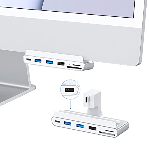 GEWOKLIY 7-in-1 USB C Hub for iMac 24 inch
