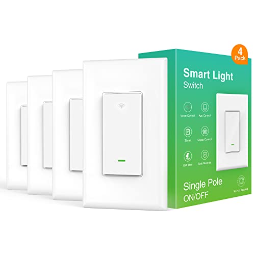 GHome Smart Switch - 4 Pack