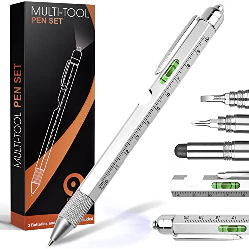 Gifts for Him 9 in 1 Multitool Pen