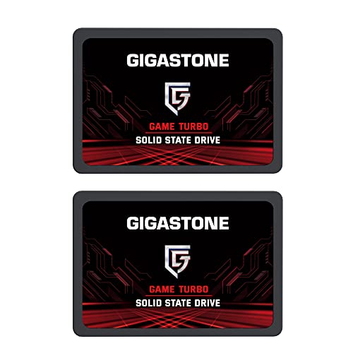 Gigastone 1TB SATA SSD 2-Pack - Upgrade Storage for PC