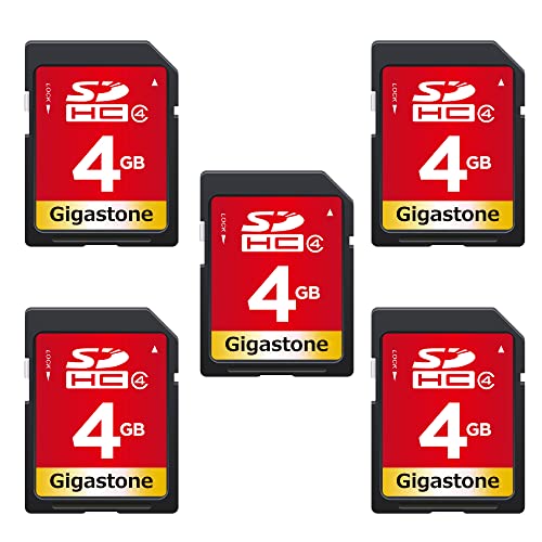 Gigastone 4GB SD Card 5 Pack