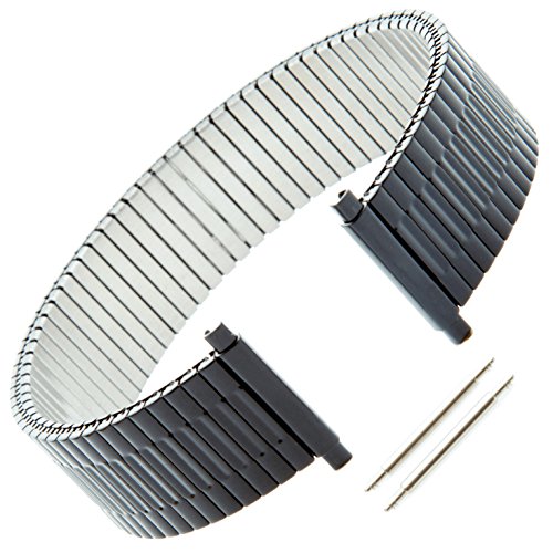 Gilden Black Stainless Steel Watch Band in Multiple Lengths