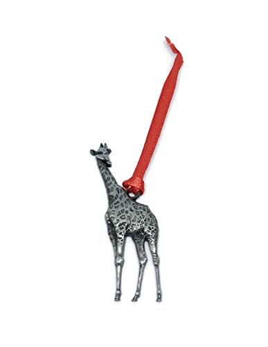 Giraffe Ornament Pewter Charm