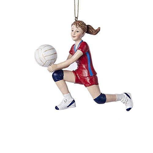 Girl Volleyball Ornament