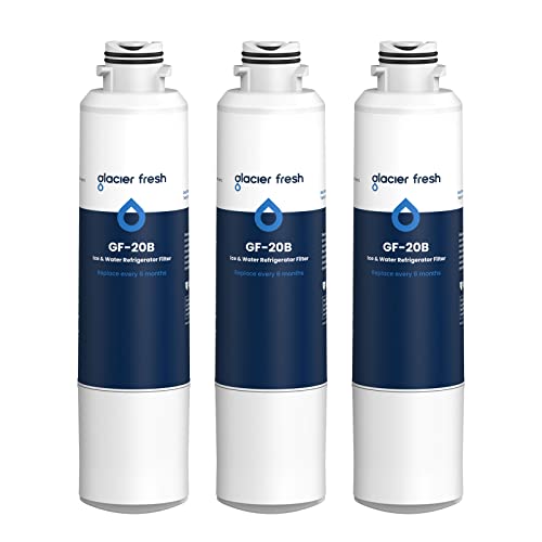 GLACIER FRESH DA29-00020B Refrigerator Water Filter (3 PACK)