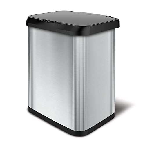 Glad Stainless Steel Trash Can