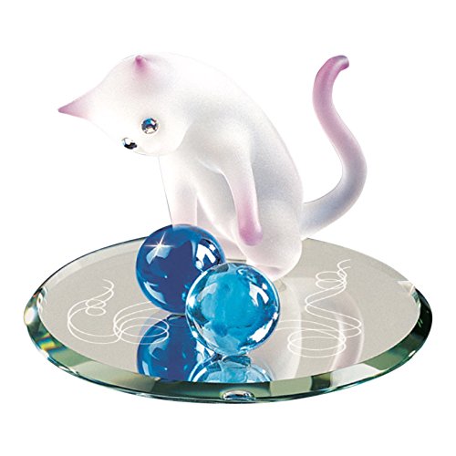Glass Baron Cat Figurine