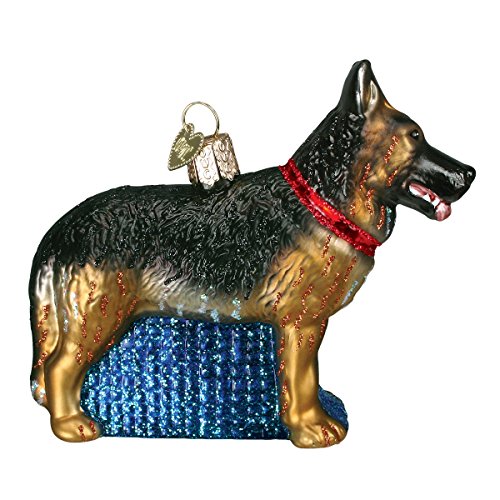 Glass Blown Dog Ornaments for Christmas Tree