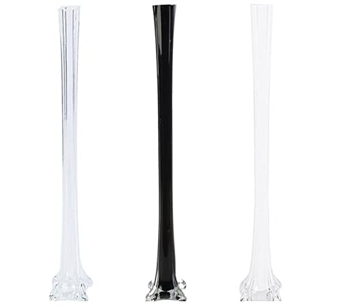 Glass Eiffel Tower Vases