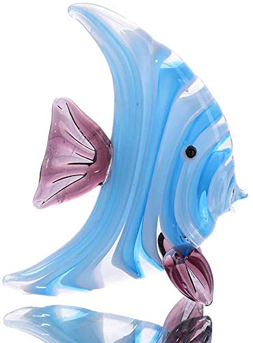 Glass Figurines Sea Life Tropical Fish Murano Art Minitures