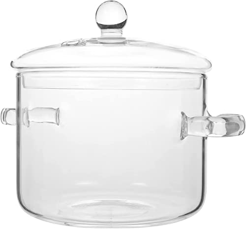 Glass Saucepan with Cover