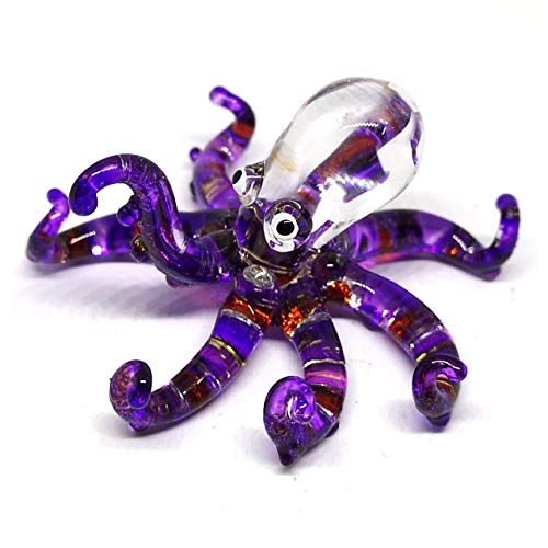 Glass Sea Octopus Figurine