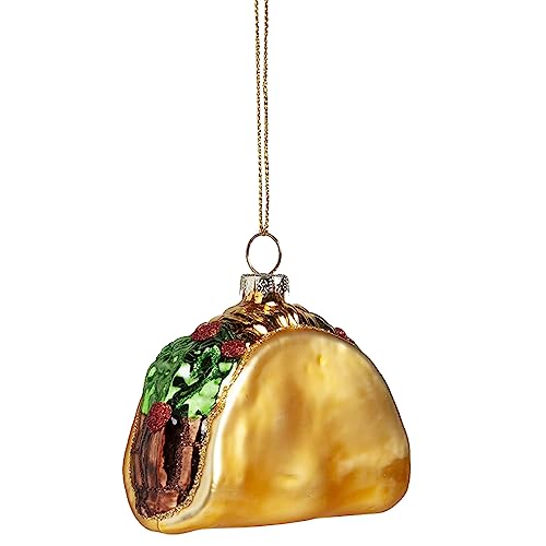 Glass Taco Ornament