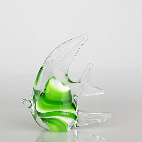 Glass Tropical Fish Figurines