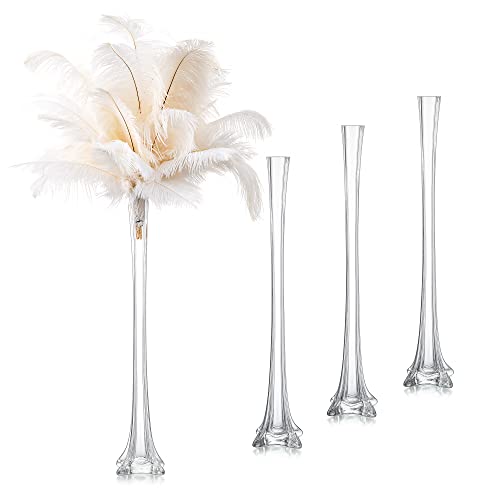 Glasseam Tall Vases for Centerpieces