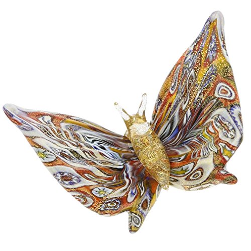 GlassOfVenice Murano Glass Butterfly