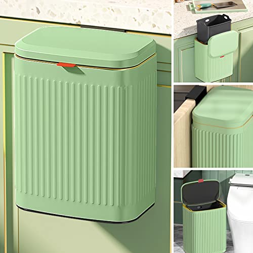 GloDeals 2 in 1 Small Garbage Can