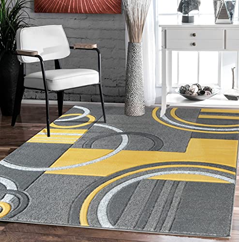 GLORY RUGS Area Rug - Soft Hand Carved Contemporary Floor Carpet