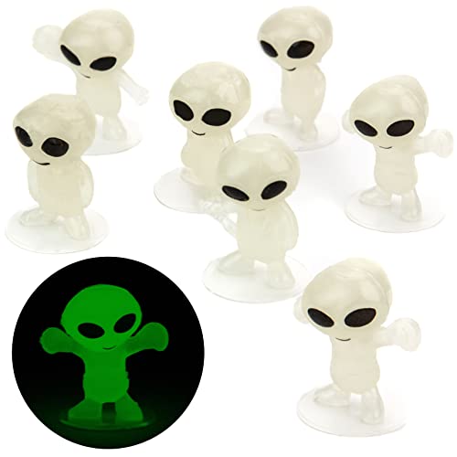 Glow in The Dark Alien Figurines for Kids