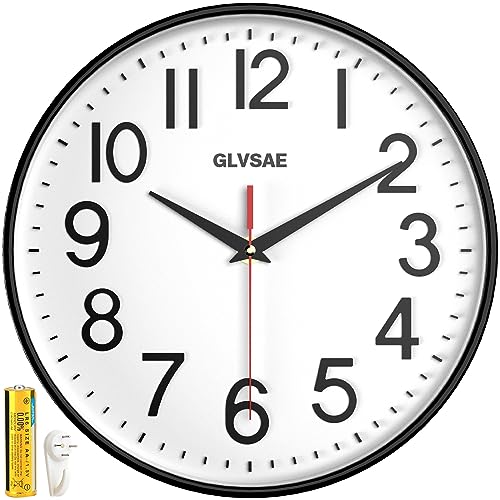 GLVSAE Wall Clock 12 Inches