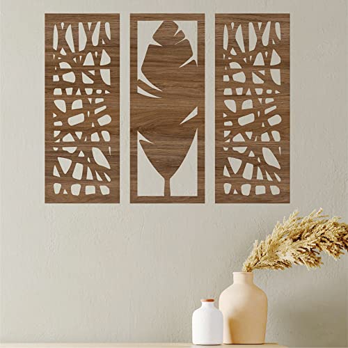 GM Grow Leaf Wood Wall Art