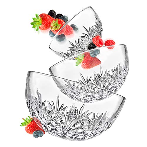 Godinger Glass Nesting Bowls Set