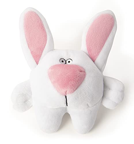 goDog Big Nose Bunny Plush Dog Toy