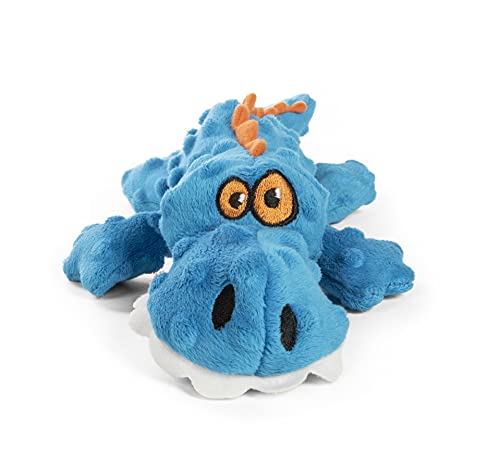 goDog Gators Squeaky Plush Dog Toy