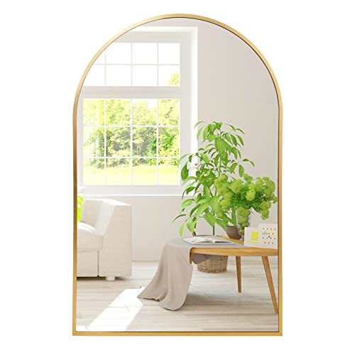 Gold Arched Mirror for Stylish Spaces