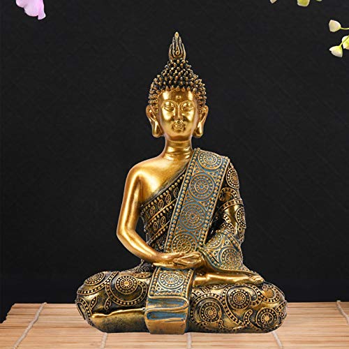 Gold Buddha Statue for Home and Garden Decor