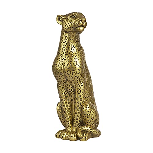 Gold Cheetah Figurine Home Decor