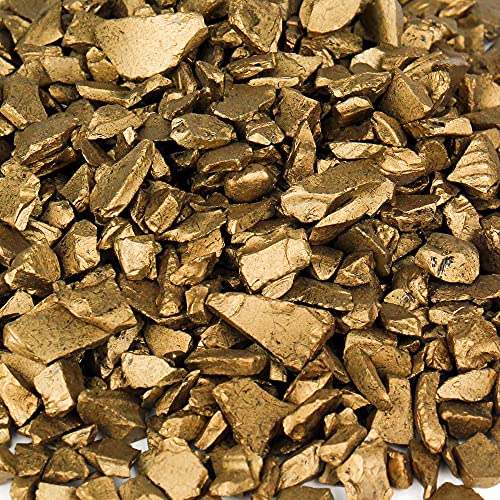 Gold Crushed Glass Vase Fillers