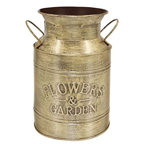 Gold Decorative Flower Vases