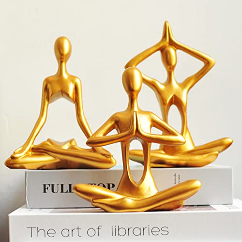 Gold Figurines Home Decor