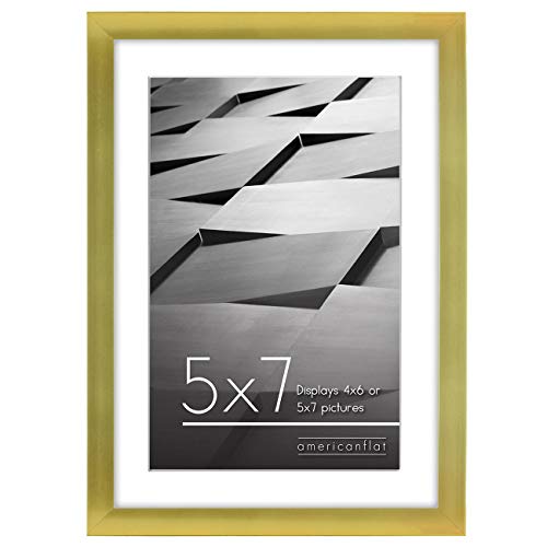 Gold Picture Frame - Americanflat 5x7