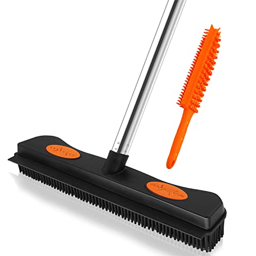 Goldcolin Pet Hair Remover Broom with Squeegee