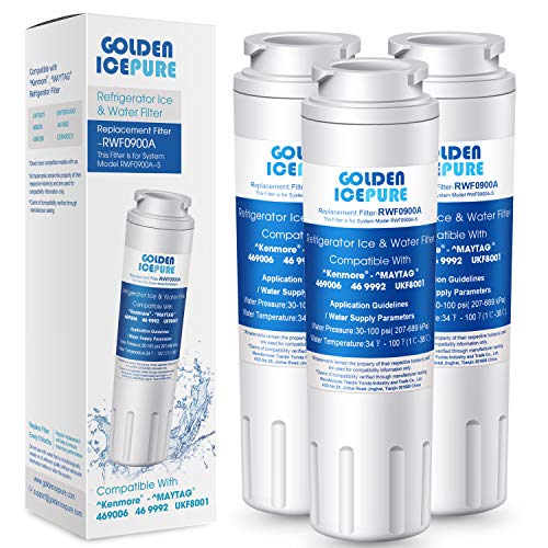 GOLDEN ICEPURE UKF8001 Replacement Water Filter