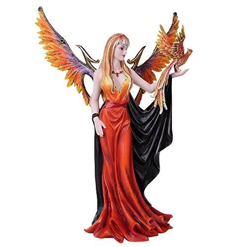Golden Phoenix Rising Collectible Figurine