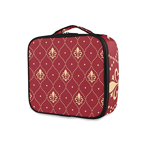 Golden Royal Moroccan Portable Makeup Bag - Your Travel Essential