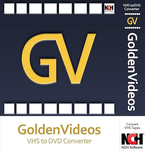 Golden Videos VHS to DVD Converter Software