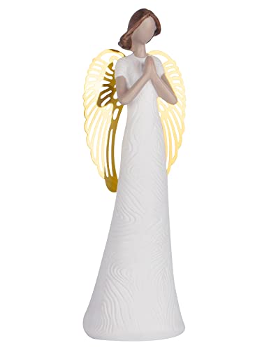 Golden Wings Angel Statue
