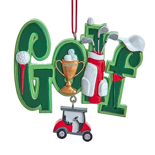 Golf Christmas Ornament - Celebrate the Holidays with Golf Spirit