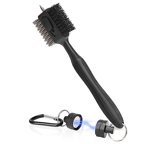 Golf Club Brush Retractable Groove Cleaner